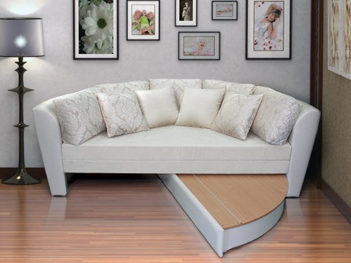 Круглый диван-кровать Смайл в Барнауле - изображение 1